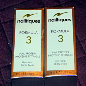 2 Nailtiques Nail Protein Formula 3  (0.5 oz)